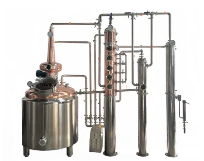 1000L Gin Still Whiskey Distiller Distilling Column Distillery Equipment Vodka Still