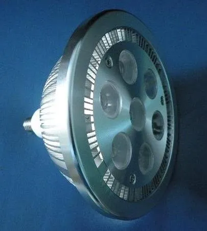 Red Color G53 7watt Led Spot Light Bulbs W