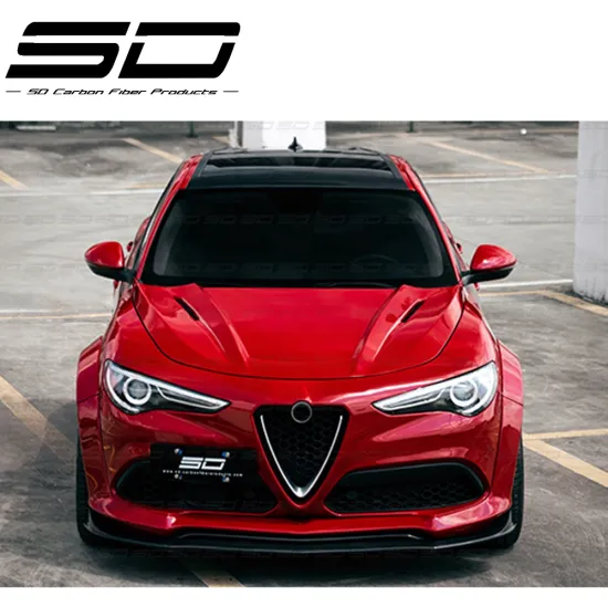 SD Style Carbon Fiber Car Accessories Full Set Body Kit for Alfa Romeo Stelvio