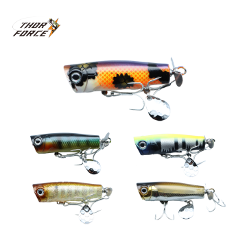 THORFORCE 80mm 13.5g Artificial Hard Bait Propeller Popper Lure