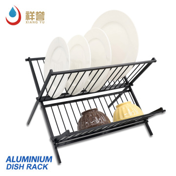 aluminum fold dish drainer