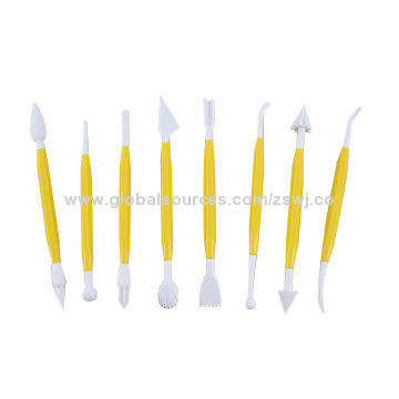8-pieces modelling fondant cake decorating tools