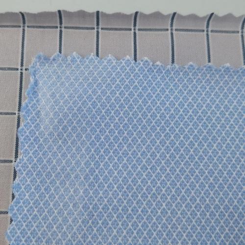 Polyester Shirt Fabric high-density High-count Dobby shirt fabric Supplier