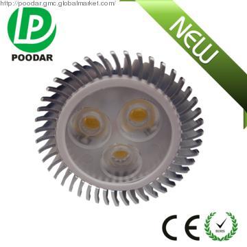 dimmable gu10 3x2w 220v  led spot light 400lm