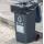 Black HDPE Flat Garbage Bag