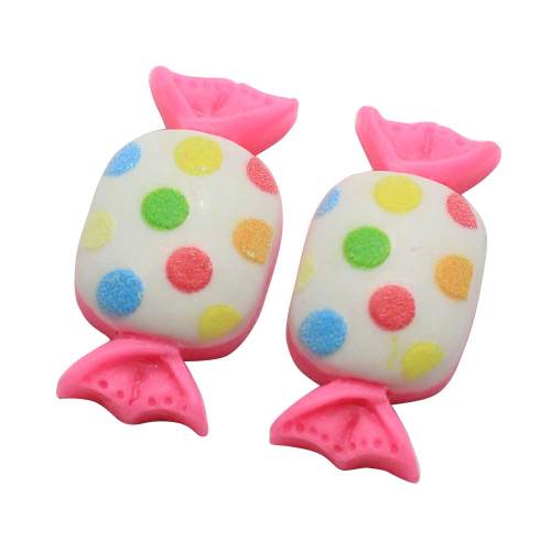 Mixed Resin Dots Süße Süßigkeiten Flatback Cabochon Perlen Dekoration Kinder Haarnadel Diy Scrapbook Crafts Mobile Cover Zubehör