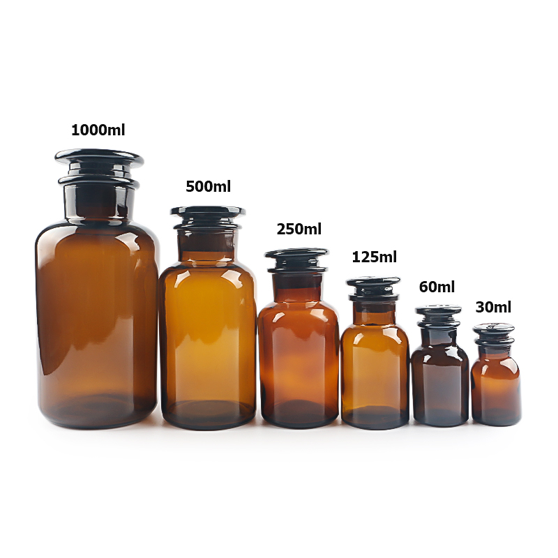 60ml Wide Mouth Reagent Glass Bottle 2