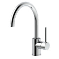 Single Handle One Hole Copper Kitchen Sink Faucet