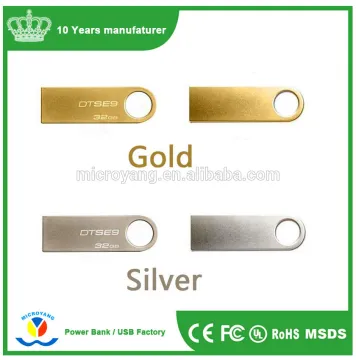 Free sample luxury stainless steel metal mini usb flash disk for Kingston