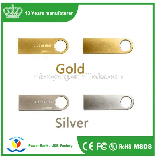 Free sample luxury stainless steel metal mini usb flash disk for Kingston