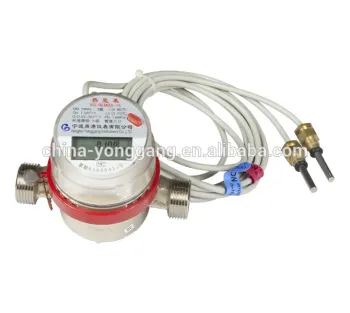 Single jet mechanical heat meter with M-BUS or RS-485
