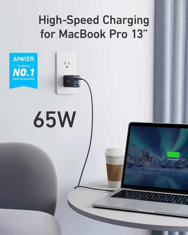Anker power charger , PPS 3 port USB C power charger block