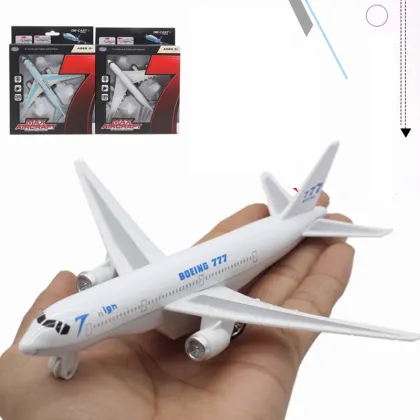 Top Selling 2021 Pull-Back Boeing 777 & Airbus A340 Alloy Die-Cast Airplane Models