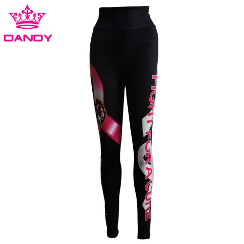 Op maat gemaakte yoga legging met hoge taille