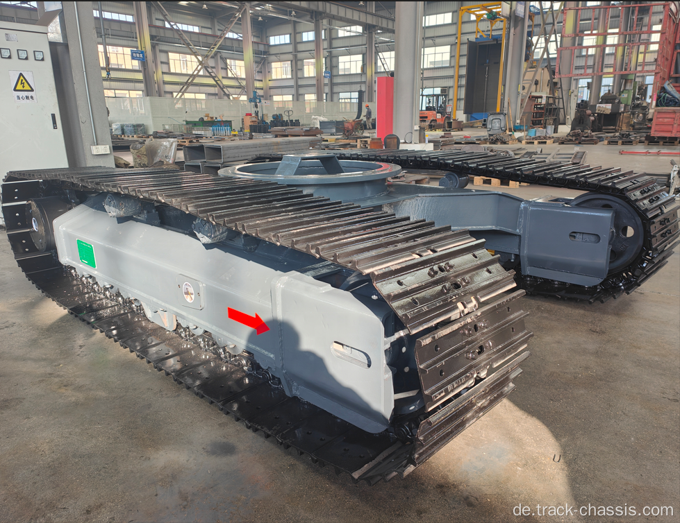 Stahl Crawler Track -Fahrwerk für Bohrgeräte Crudlers