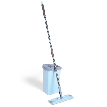 2023 Wet & Dry Separate Microfiber Cleaning Mop: Hands-Free Bucket System - Easy to Use