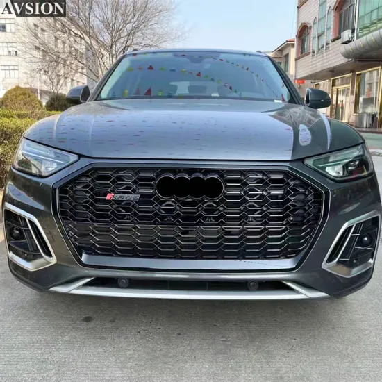 High-Quality ABS Car Grille for Audi Q5 with SQ5/R SQ5 Front Face Look
