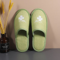 Natural material environmental protection hotel room slipper