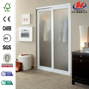 Island Cabinet Opaque Aluminum Frame Glass Parts Door