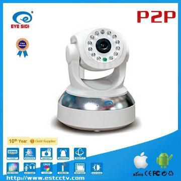P2P INDOOR H.264 HD megapixel ip Wireless Camara IP