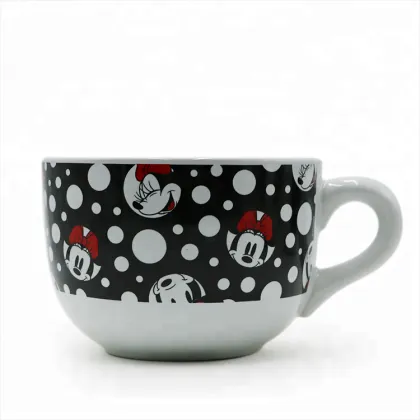 Cheap Custom Logo Thick-Bottomed Ceramics Mug