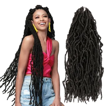 New Locs Crochet Braid Hair faux locs Synthetic Hair 18inch 24inch 36inch Crochet dreadlocs hair