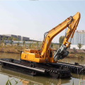 Excavador de excavador de pantano de 30 toneladas Excavator anfibio con pontón