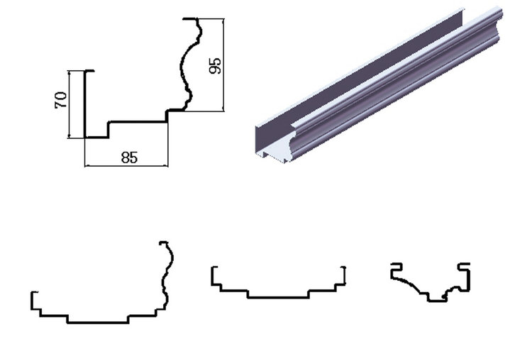 steel metal garage door frame roller former device