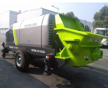 Zoomlion HBT60.13.90SU 90KW Concrete Trailer Pump For Sale