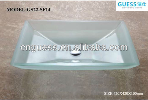 Glass art basin (GS22-SF14)