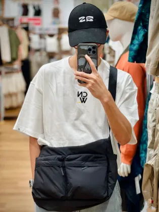 New Arrival Waterproof Nylon Crossbody Bag for Men