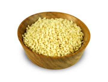 raw white sesame not peeled