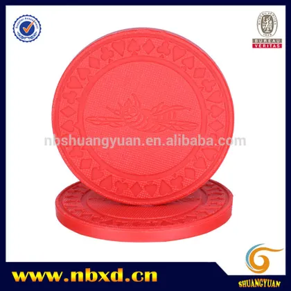 8g Bee Engraved Clay Poker Chip