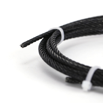 Stainless Steel Black wire rope