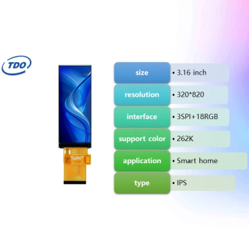3.2 Inch TFT LCD Display Module with Capacitive Touch Panel and IPS Touch Screen