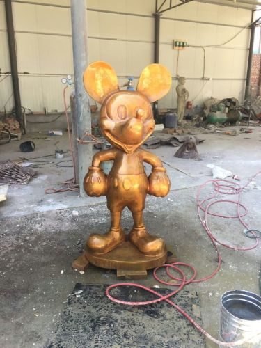 Bronz Mickey Mouse Heykel Satılık