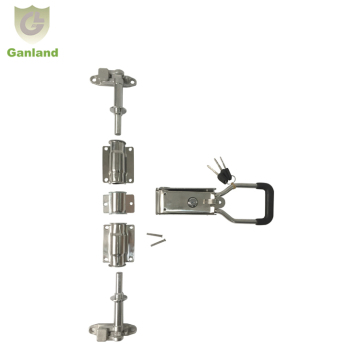 GL-11120S Stainless Steel Rear Door Lock for Refrigerator Vans