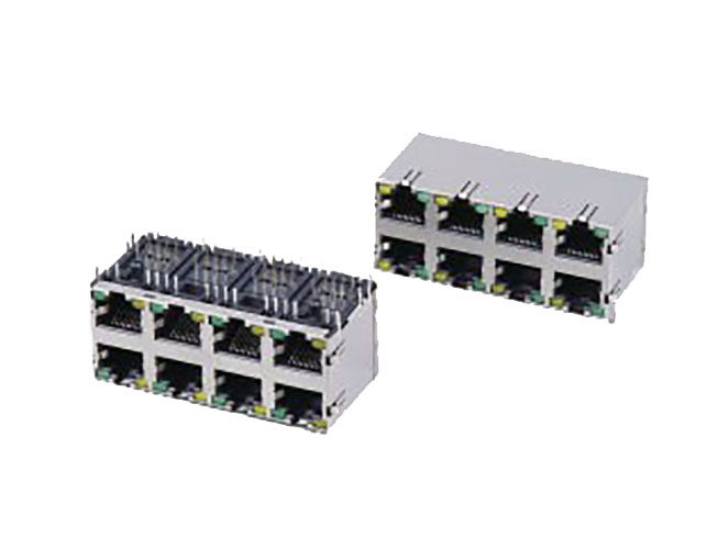 RJ45 Modular Jack 1000 Series Connectors