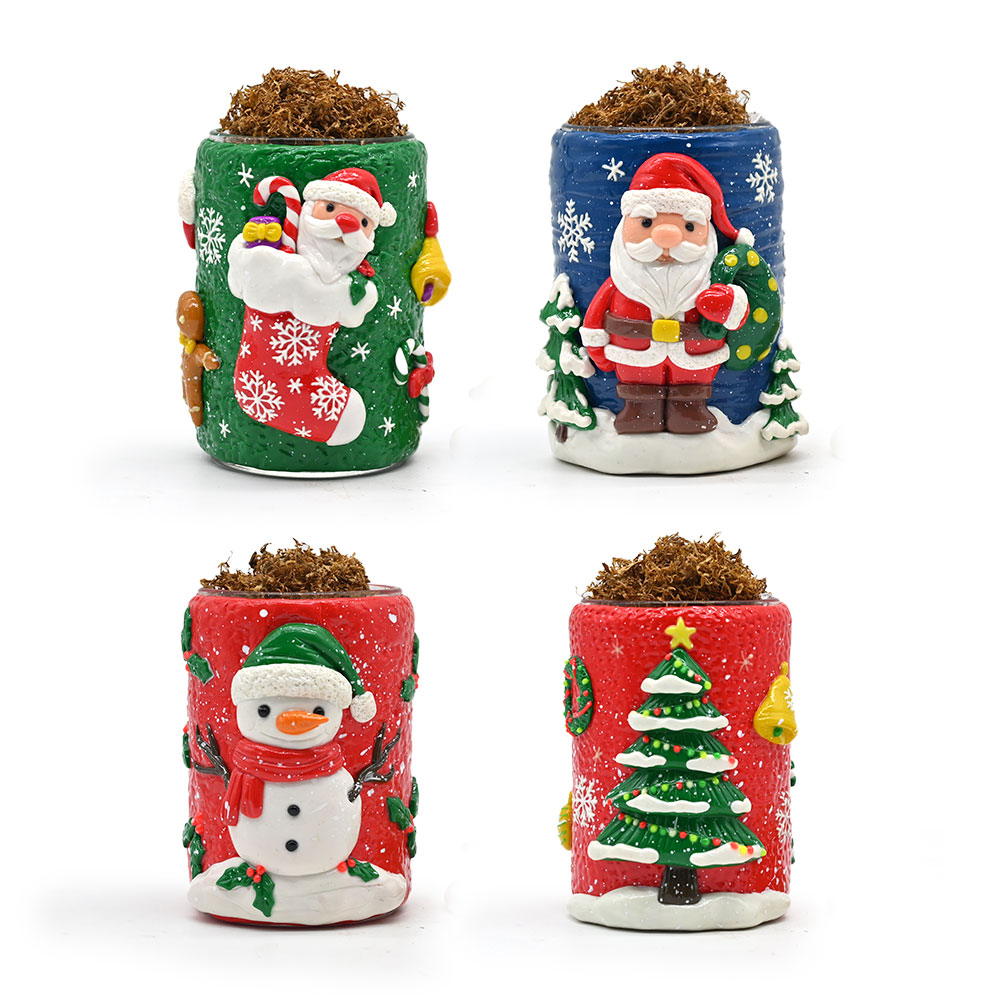 Christmas Glass Storage Jar