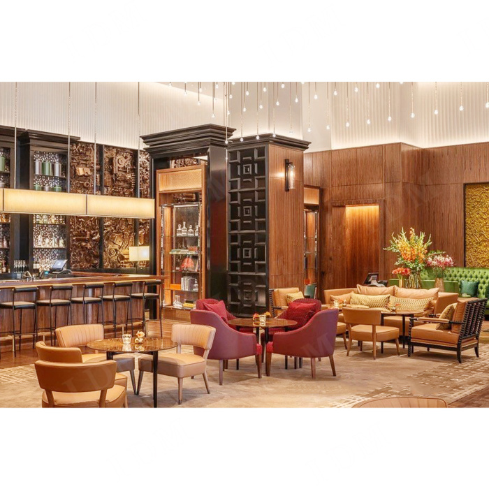 Elegantes muebles de comedor para restaurantes de hoteles