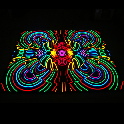 EXHIBITION AD LED NEON ILLUMINATED SIGNAGE