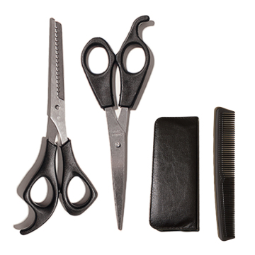 Professional Barber Hair Cutting Scissors Set for Salon Use