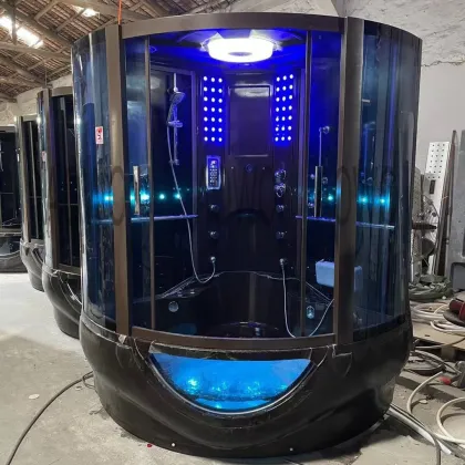 Luxury Shower Rooms: Steam Rooms, Spa Bathtubs, and Massage Steam Cabins