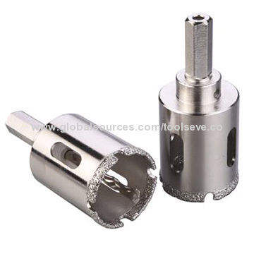 Diamond hole saw, durable