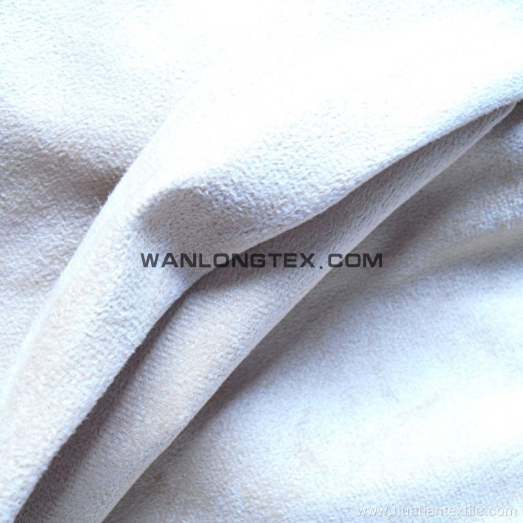 100% Polyester Super Thick Suede Fabric For Sofa