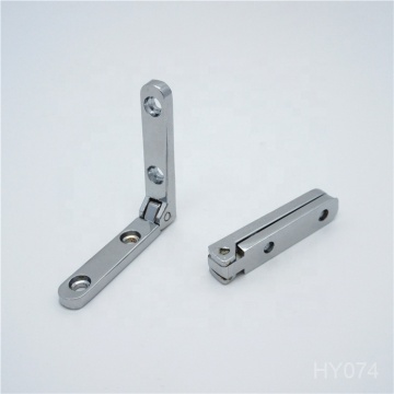 Factory Supply 30x30mm Shiny Silver Metal L Hinge for Jewelry Boxes