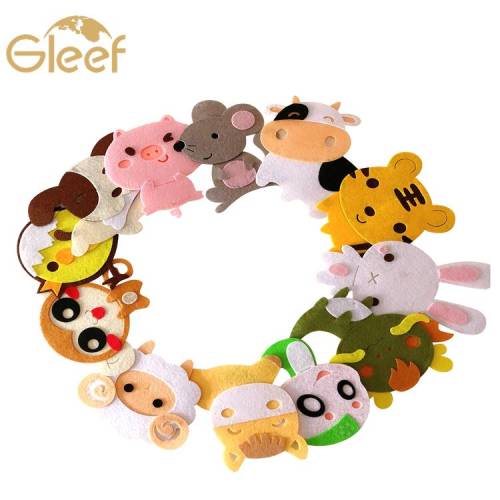 Diy Math Felt Toys handmade eco-friendly children favorite felt animal toys Manufactory