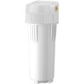 Carcasa de filtro blanca de 10 pulgadas, puerto roscado de 1/4