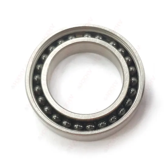 6802 Cageless Stainless Steel Races Hybrid Ceramic Ball Bearing