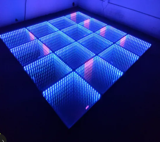 3D Mirror Abyss LED Dance Floor - High Quality LED Effect Light for Wedding Stage